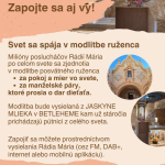 <a href="https://malacky.fara.sk/wp-content/uploads/2024/11/Radio-Maria-modlitba-posvatneho-ruzenca.png" target="_blank" rel="noopener">Modlitba posvätného ruženca<br /><small>utorok, 5. novembra 2024 o 16:00</small></a>